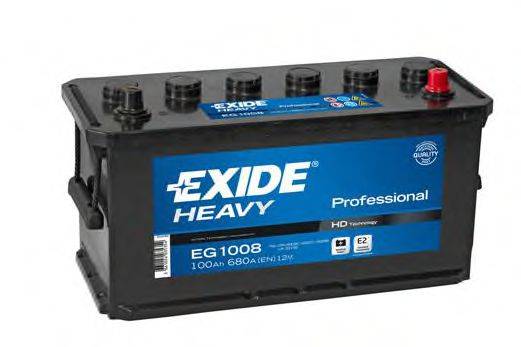 EXIDE EG1008 Стартерна акумуляторна батарея; Стартерна акумуляторна батарея