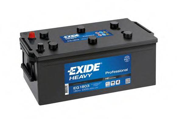EXIDE EG1803 Стартерна акумуляторна батарея; Стартерна акумуляторна батарея