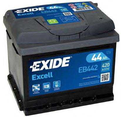 EXIDE EB442 Стартерна акумуляторна батарея; Стартерна акумуляторна батарея