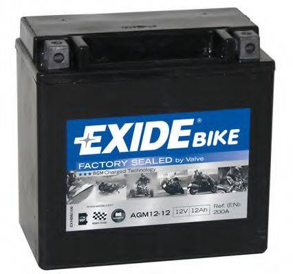 EXIDE AGM1212 Стартерна акумуляторна батарея; Стартерна акумуляторна батарея