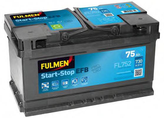 FULMEN FL752 Стартерна акумуляторна батарея; Стартерна акумуляторна батарея
