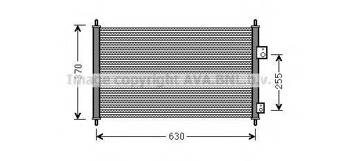 AVA QUALITY COOLING HD5261 Конденсатор, кондиціонер