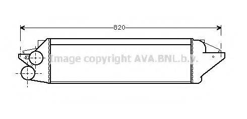 AVA QUALITY COOLING SB4030 Інтеркулер