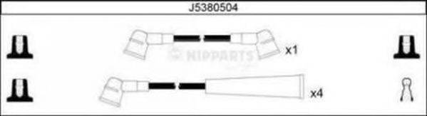 NIPPARTS J5380504 Комплект дротів запалювання