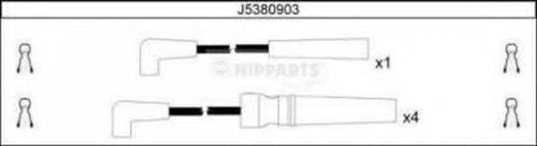 NIPPARTS J5380903 Комплект дротів запалювання