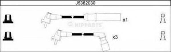 NIPPARTS J5382030 Комплект дротів запалювання