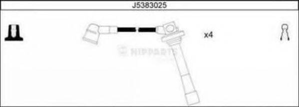 NIPPARTS J5383025 Комплект дротів запалювання