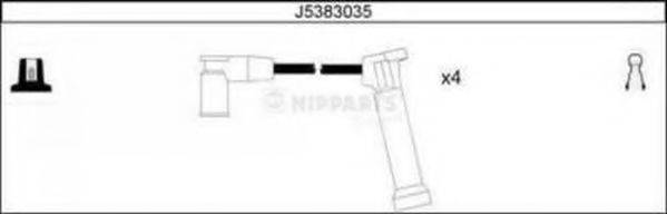NIPPARTS J5383035 Комплект дротів запалювання