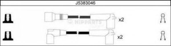 NIPPARTS J5383046 Комплект дротів запалювання