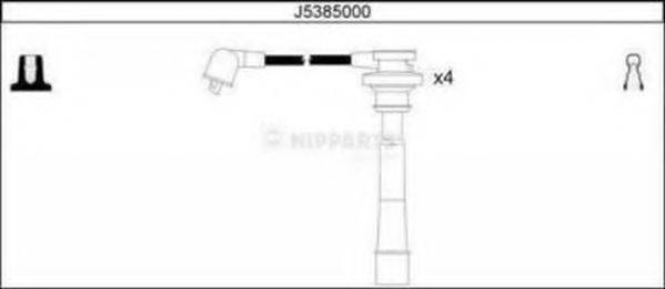 NIPPARTS J5385000 Комплект дротів запалювання