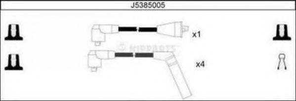 NIPPARTS J5385005 Комплект дротів запалювання