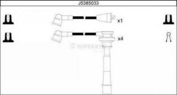 NIPPARTS J5385033 Комплект дротів запалювання