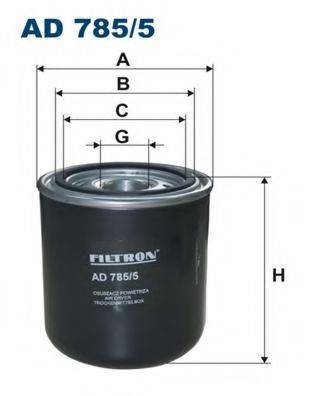 FILTRON AD7855 Осушувач повітря, пневматична система