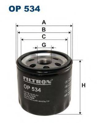 FILTRON OP534 Масляний фільтр