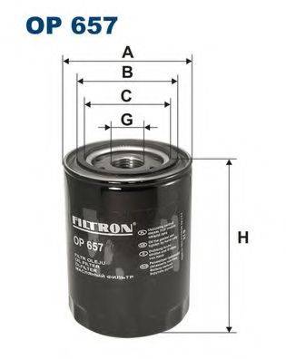 FILTRON OP657 Масляний фільтр