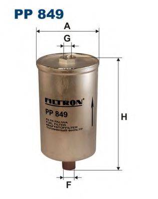 FILTRON PP849 Паливний фільтр