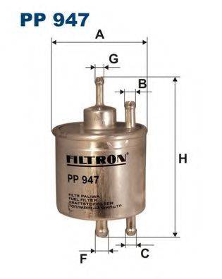 FILTRON PP947 Паливний фільтр