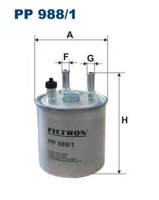 FILTRON PP9881 Паливний фільтр
