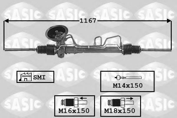 SASIC 7006105 Рульовий механізм