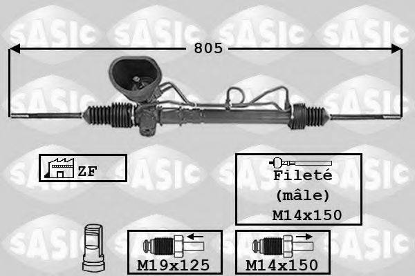 SASIC 7006117 Рульовий механізм