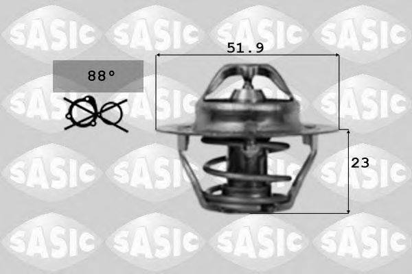 SASIC 9000168 Термостат, охолоджуюча рідина