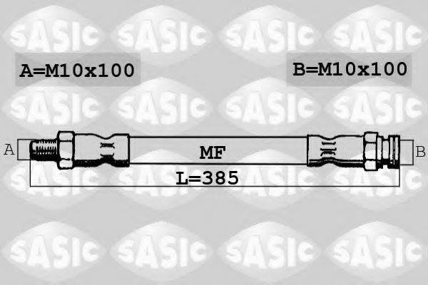 SASIC 6600026 Гальмівний шланг