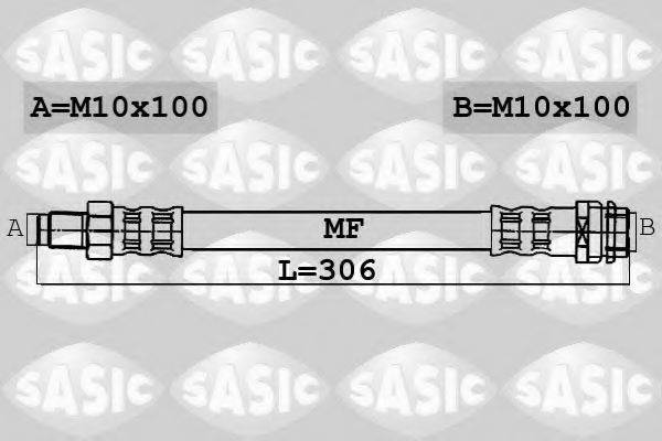 SASIC 6606073 Гальмівний шланг