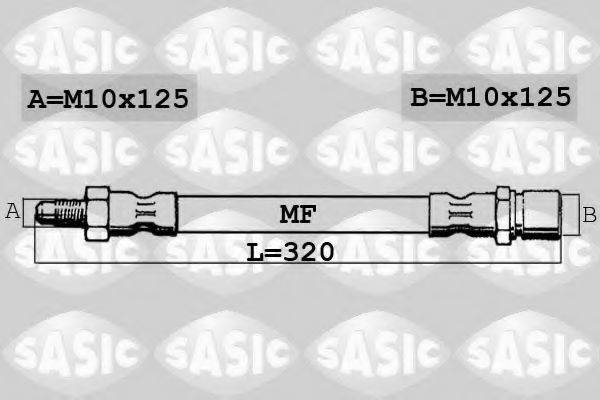 SASIC SBH6284 Гальмівний шланг