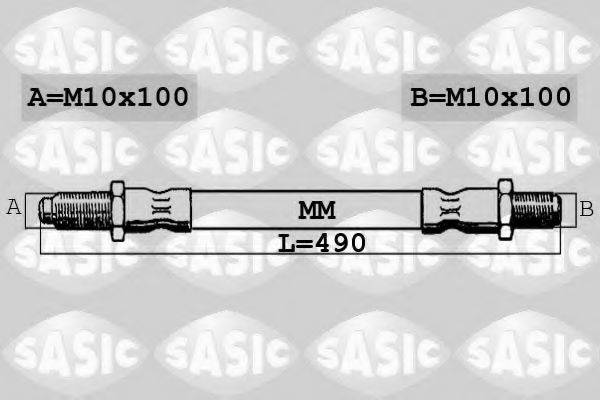 SASIC SBH6321 Гальмівний шланг