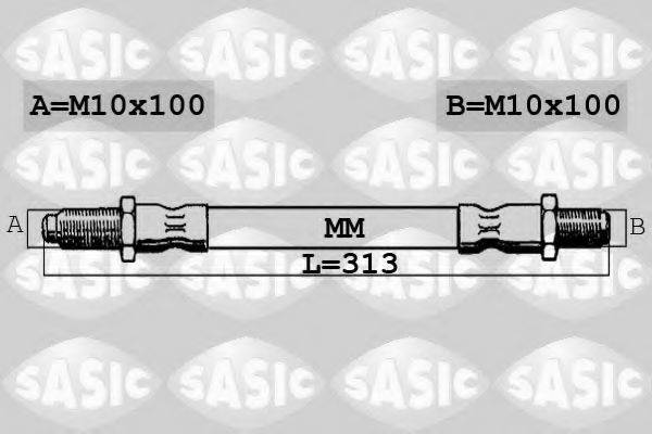 SASIC SBH6323 Гальмівний шланг