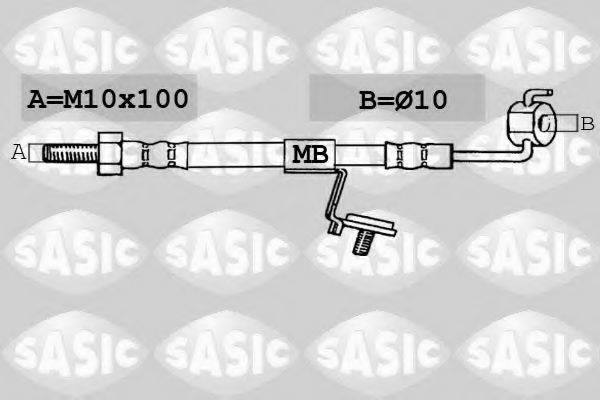 SASIC SBH6326 Гальмівний шланг