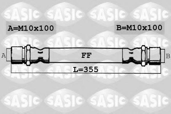 SASIC SBH6332 Гальмівний шланг