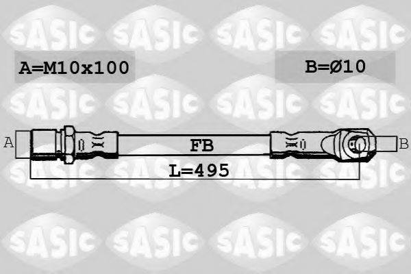 SASIC SBH6350 Гальмівний шланг