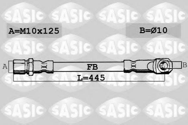 SASIC SBH6351 Гальмівний шланг
