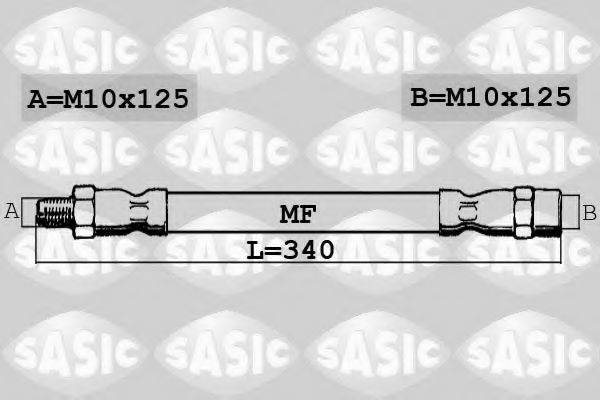 SASIC SBH6352 Гальмівний шланг