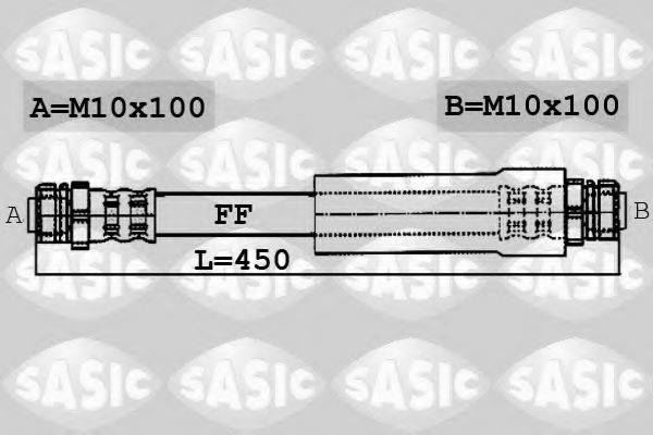 SASIC 6606118 Гальмівний шланг