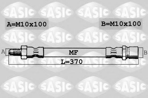 SASIC 6606182 Гальмівний шланг