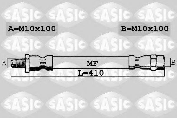 SASIC 6606097 Гальмівний шланг
