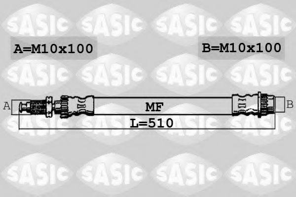 SASIC 6600043 Гальмівний шланг