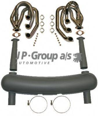 JP GROUP 1620000610 Система глушника для спортивного автомобіля