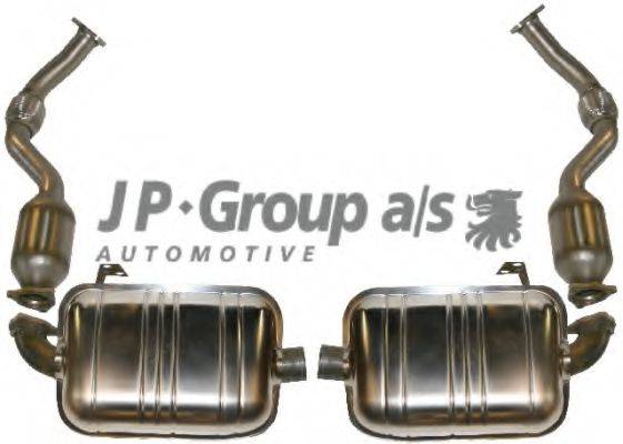 JP GROUP 1620602410 Система глушника для спортивного автомобіля