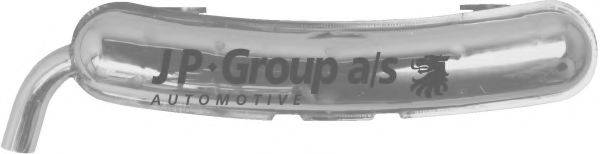 JP GROUP 1620607800 Глушник вихлопних газів кінцевий