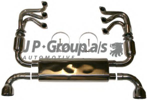 JP GROUP 1620801110 Система глушника для спортивного автомобіля
