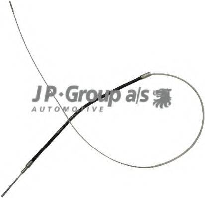 JP GROUP 1670200503 Трос, управління зчепленням