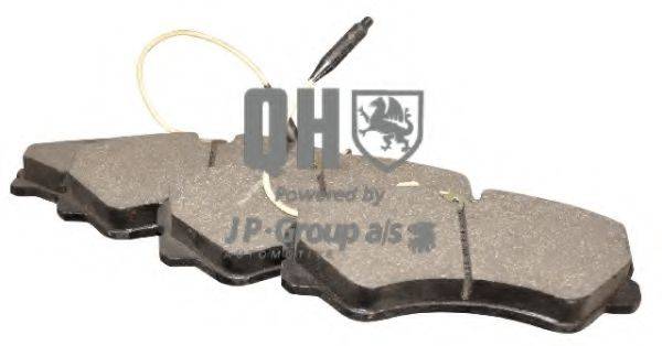 JP GROUP 4163600319 Комплект гальмівних колодок, дискове гальмо