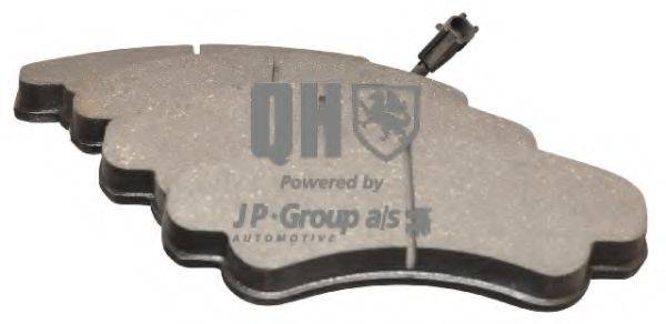 JP GROUP 4163601019 Комплект гальмівних колодок, дискове гальмо