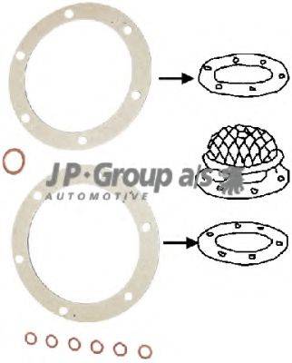JP GROUP 8119600116 Прокладка сітчастий масляний фільтр