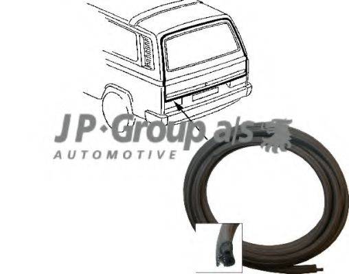 JP GROUP 8185500400 Прокладка, задні двері багажника / приміщення для вантажу
