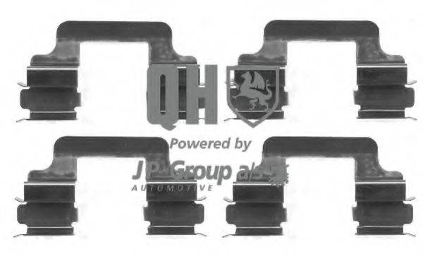 JP GROUP 1163750119 Комплектуючі, колодки дискового гальма