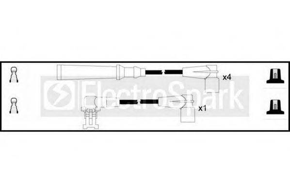 STANDARD OEK622 Комплект дротів запалювання